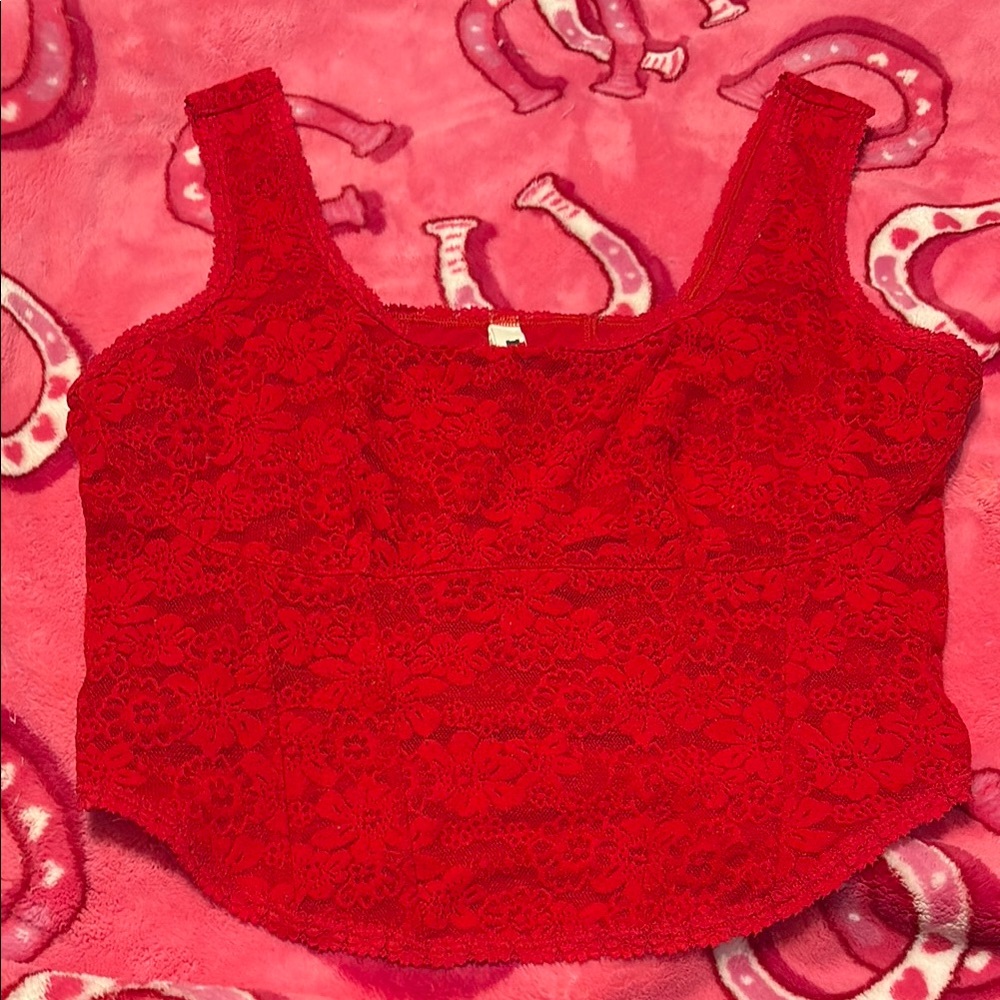 Victoria's Secret Pink Lace Top